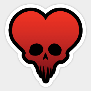 Poison Heart Sticker